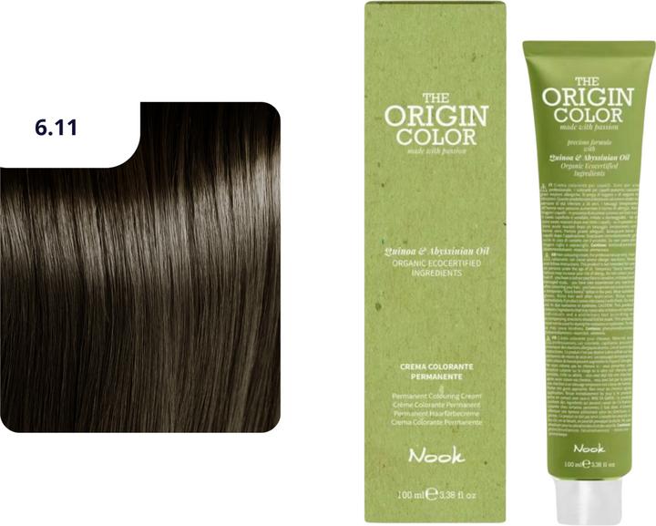 Produktbild Nook Origin Color Haarfarbe (6.11 Dunkelblond Intensive Asche)