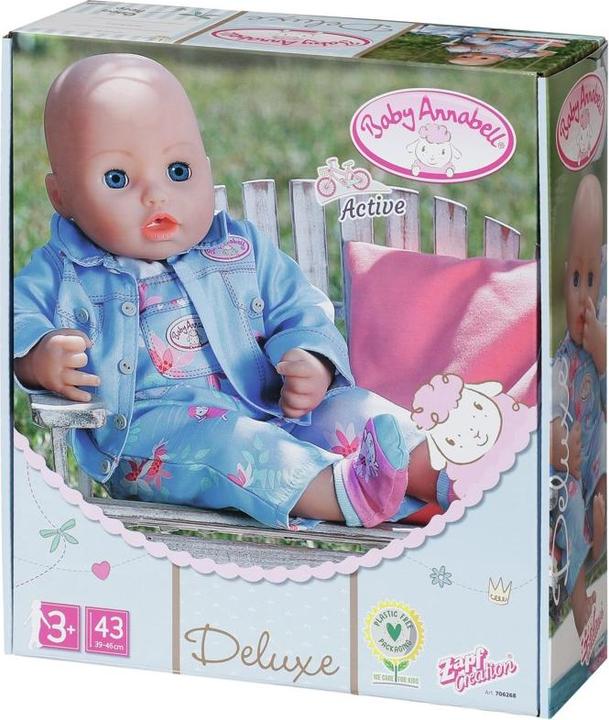 Produktbild Baby Annabell Active Deluxe Jeans, 43 cm
