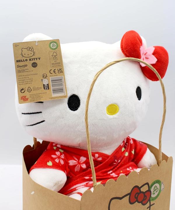 Actual product image Hello Kitty Kimono Eco Plush (24 cm)