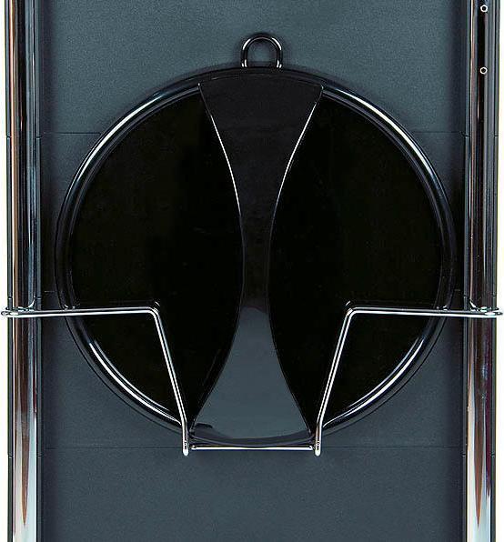 Produktbild Efalock Spiegelhalter Schwarz matt