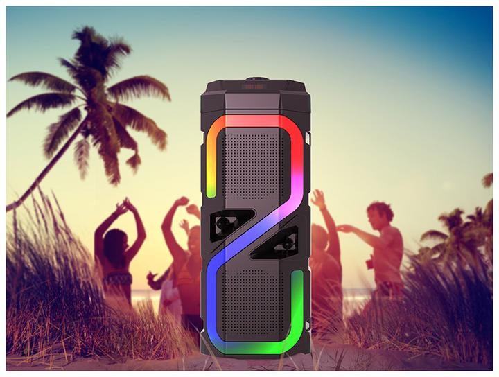 Actual product image Tracer Tra Speaker Natrix TWS BLUETOOTH (Rechargeable battery operated)