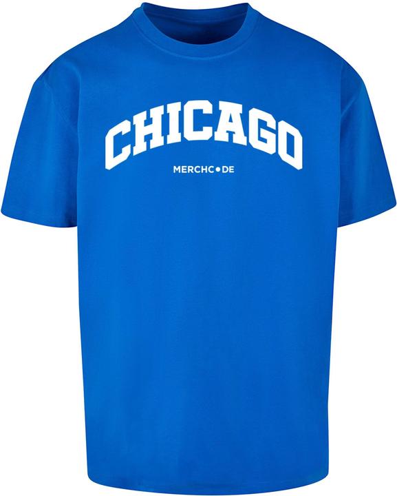 Actual product image Merchcode Chicago Wording - Heavy Oversize Tee - 112989 (XL)