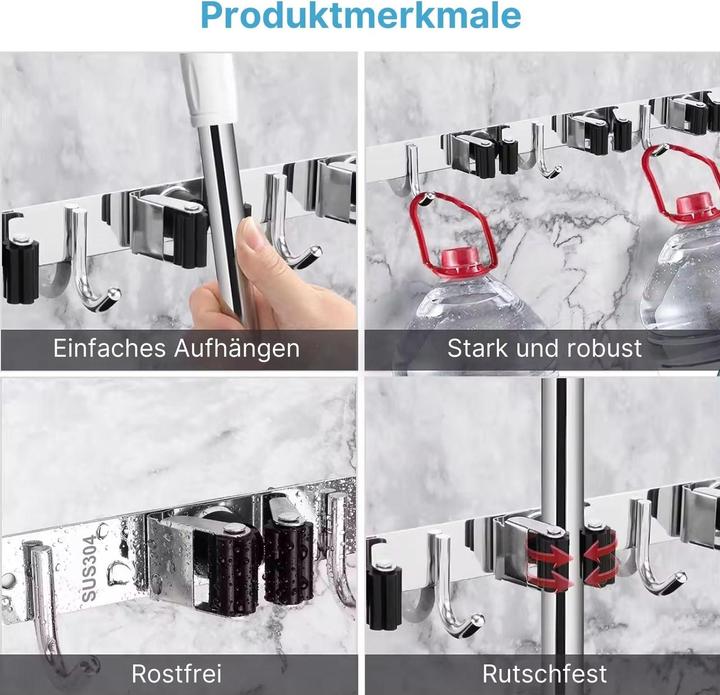 Produktbild Hermex Werkzeugleiste Geräteleiste Gerätewandhalterung Gerätehalter Organizer