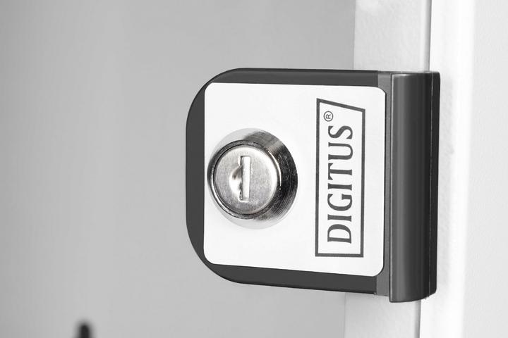 Actual product image Digitus 10" 6U wall-mounted enclosure, SOHO PRO 324 x 316 x 298 mm, grey (6 RU, 10 inch rack)