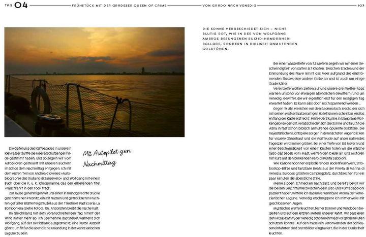 Actual product image Mit dem Wind von Triest nach Venedig (German, Wolfgang Salomon, 2024)