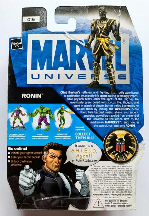 Image du produit Hasbro Marvel Universe - Ronin Figurine Série 1/016 (2008)
