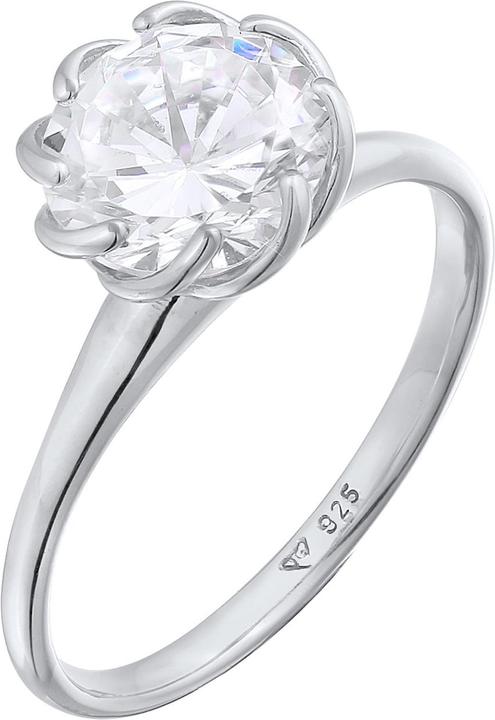 Immagine prodotto Elli Anello di cristallo, Anello di fidanzamento (52, 925 Argento)