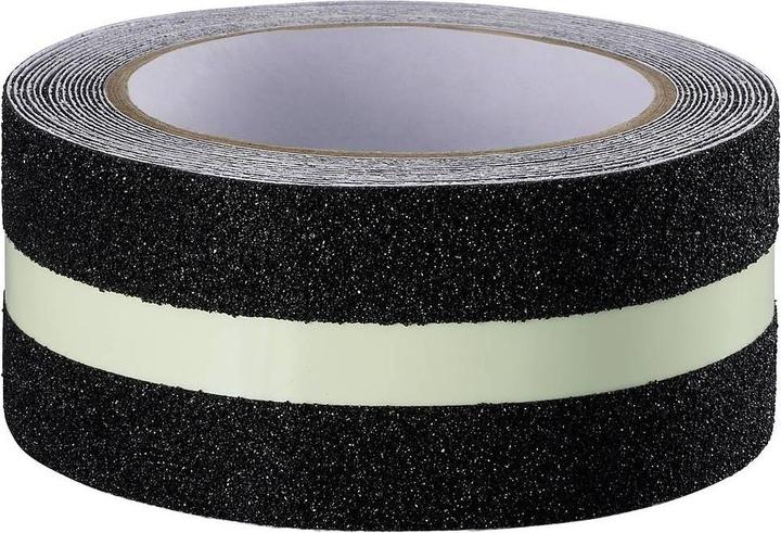 Immagine prodotto Toolcraft TO-10187130 Anti-Rutschband Schwarz, Grün (L x B) 10 m x 55 mm 1 St. (55 mm)