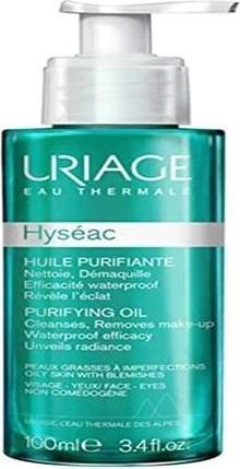 Actual product image Uriage Hyséac Purifying Oil for Combination to Acne-Prone Skin 100ml (Oils, 100 ml)