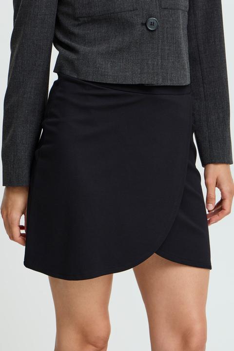 Actual product image B.young BYPARRIN WRAP MINI SKIRT 20815722 (S)