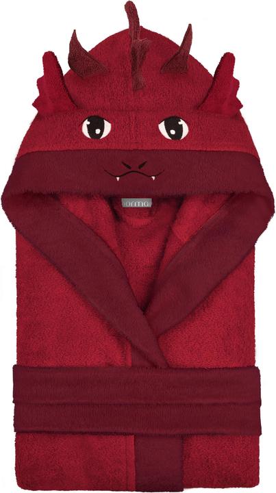 Actual product image Normani Frottee Bademantel für Kinder aus Bio-Baumwolle - 9703 (122, 128)