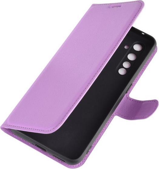 Actual product image MU Classic Litchi Leather Bookcover Series (Realme X50 Pro 5G)