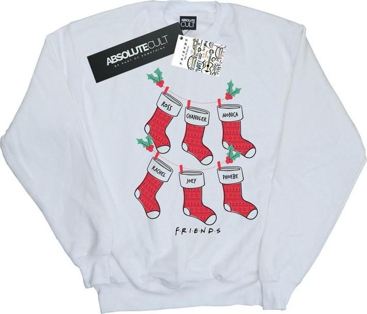 Friends Christmas Stockings Sweatshirt