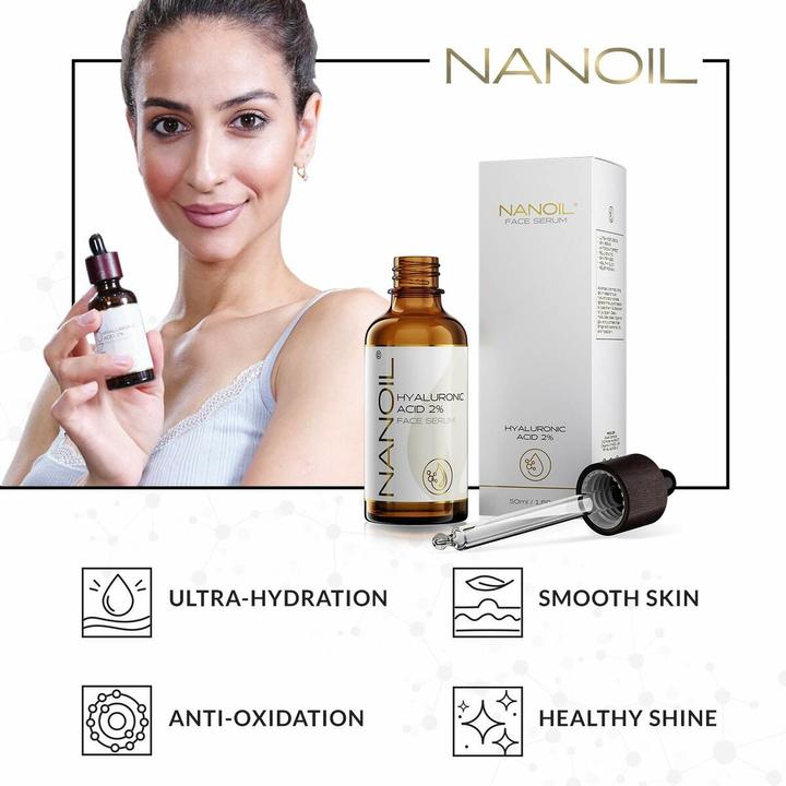 Immagine prodotto Nanoil Siero per il viso con acido ialuronico (50 ml)