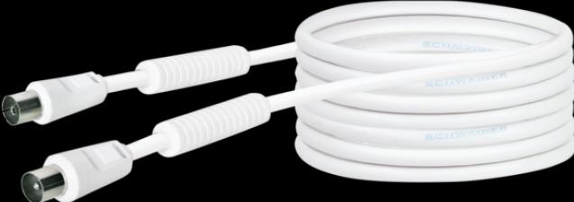 Immagine prodotto Schwaiger Cavo di collegamento dell'antenna (90 dB, Cavi antenna)