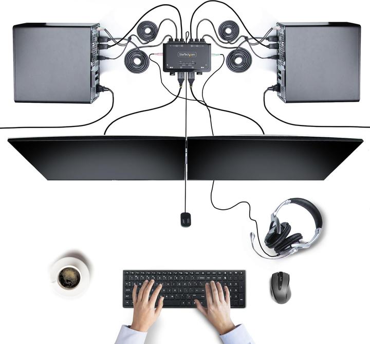 Actual product image StarTech C2-D46-UAC-CBL-KVM