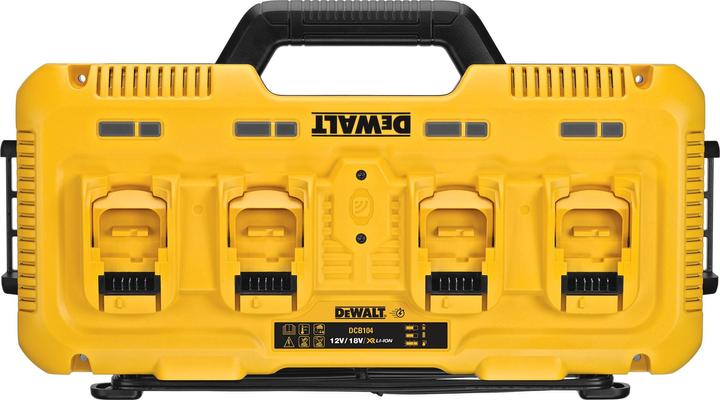 DeWalt Caricabatterie XR multi-tensione a 4 porte da 8A (10.8 V)