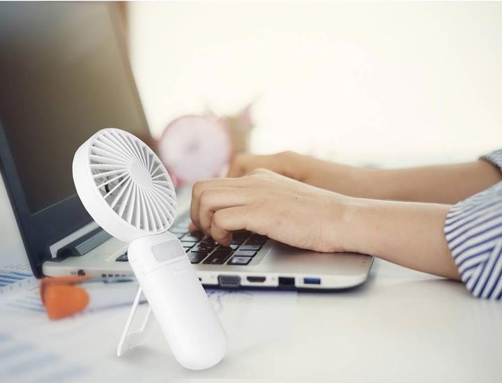 Produktbild Basetech Mini-Handventilator mit Spiegel