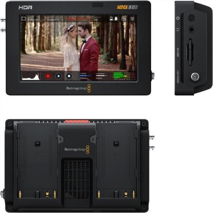 Image du produit Blackmagic Assistance vidéo 12G SDI (5", Full HD)