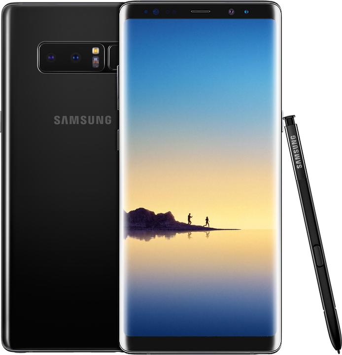 Immagine prodotto Samsung Galaxy Note8 UE (64 GB, Midnight Black, 6.30", Doppia SIM Ibrida, 12 Mpx, 4G)
