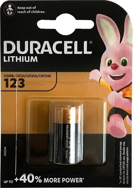 Produktbild Duracell Ultra Foto (1 Stk., CR123A, 1400 mAh)