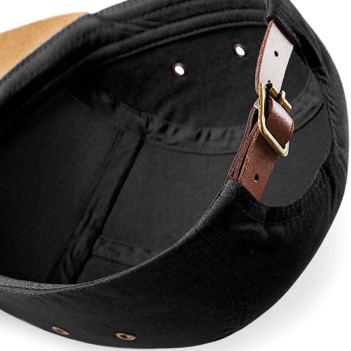 Actual product image Beechfield Baseball cap with faux suede peak (One size)