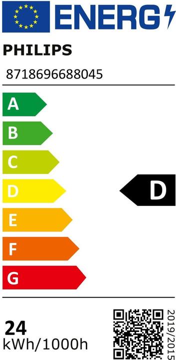 Energie-Label Philips Evg (G13, 24 W, 3700 lm, 1 x, D)