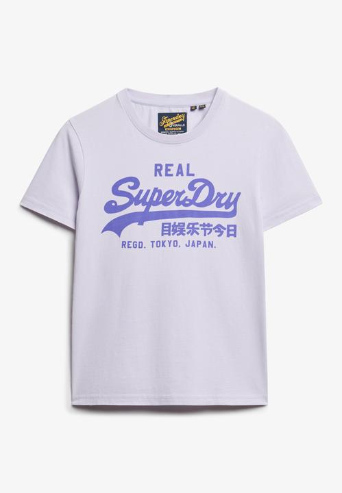Produktbild Superdry Figurbetontes T-Shirt in Neonfarben mit Vintage-Logo (12)
