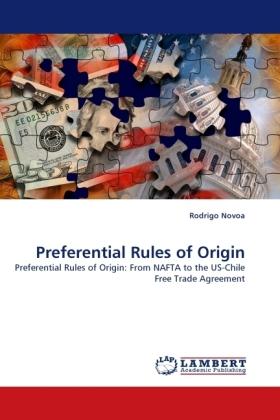 Actual product image Preferential Rules of Origin (Rodrigo Novoa, 2010)