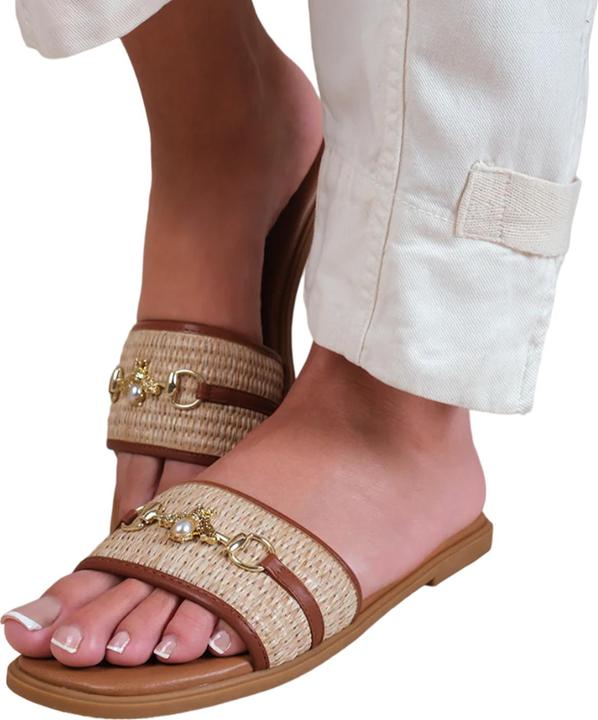 Produktbild Where's That From Sandalen Harmony Trinkhalm PU (39)