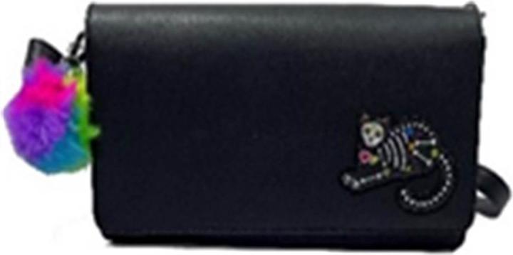 Actual product image Nomadict Dia De Los Muertos - Sac à main baguette à bandoulière Chat