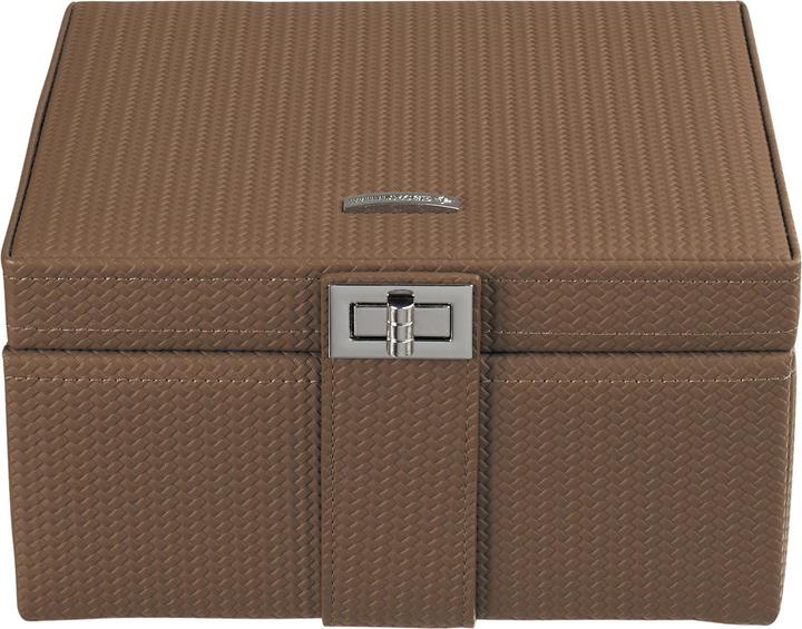 Windrose 803948.02 - Schmuckkoffer M mit Einsatz Corbello mocca