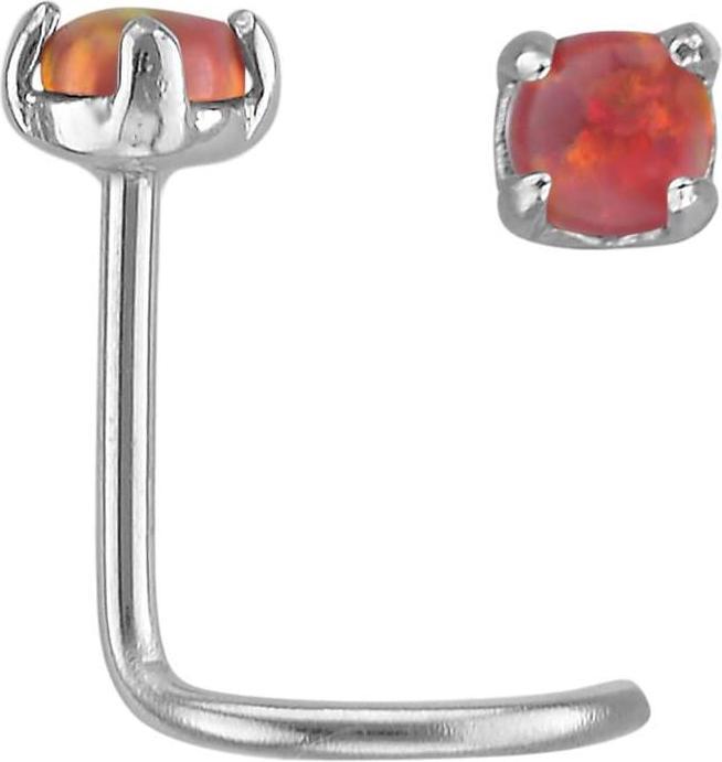 Image du produit Bijouteria Piercing nez (Acier inoxydable, Opale Synthétique)