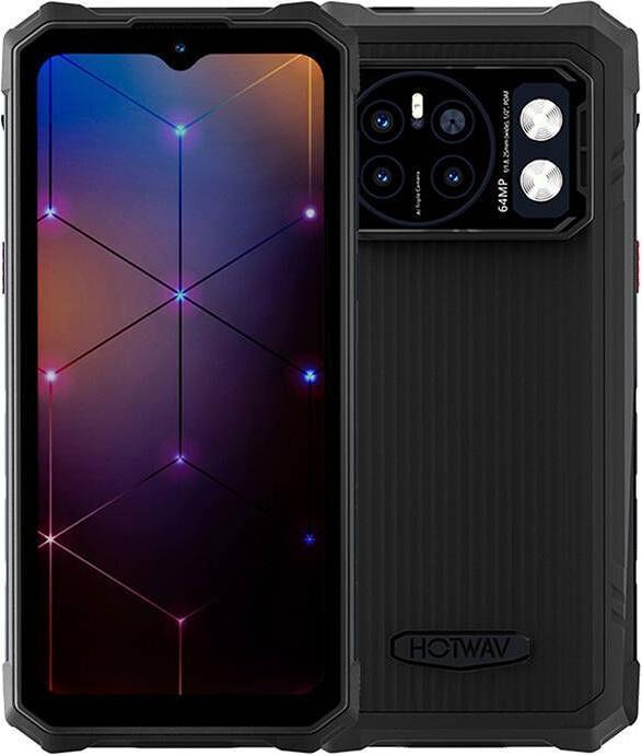 Actual product image Hotwav Cyber 13 Pro Smartphone - 6.6' 12+8/256GB Black (256 GB, Black, 6.60", 64 Mpx)