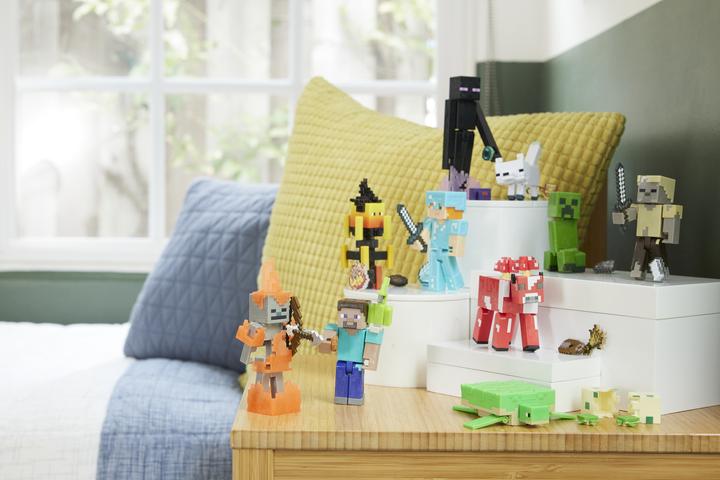 Actual product image Mattel Minecraft Creeper