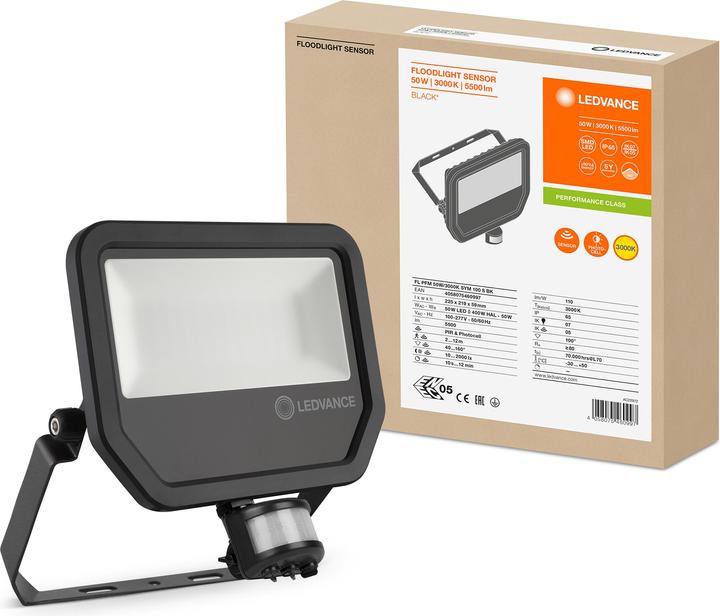 Produktbild Ledvance Floodlight Sensor (5500 lm, IP65)
