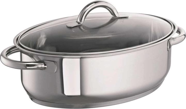 Produktbild Schulte-Ufer SUS Edelstahl Sichtbräter 30 cm (30 cm, Bräter + Schmortopf, Edelstahl)