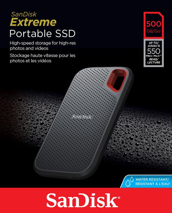 Image du produit SanDisk Extreme Portable V1 (500 Go)