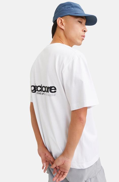 Produktbild Jack & Jones Rückenprint Rundhalsausschnitt T-shirt T-shirt (M)