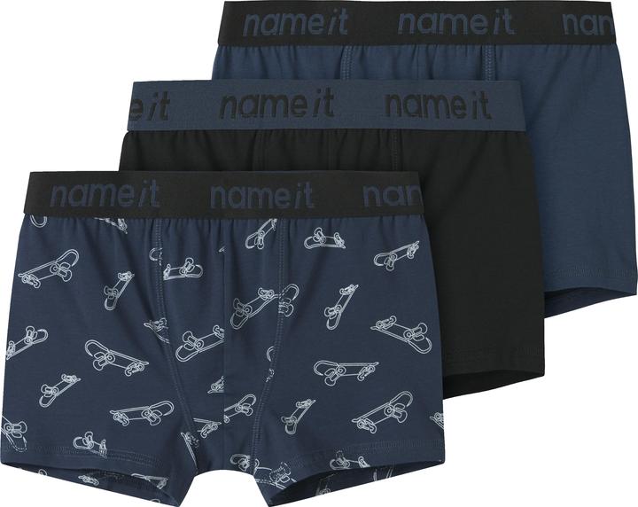Immagine prodotto Name it Nkmboxer 3p Titan Skater Noos (146, 152, confezione da 3)