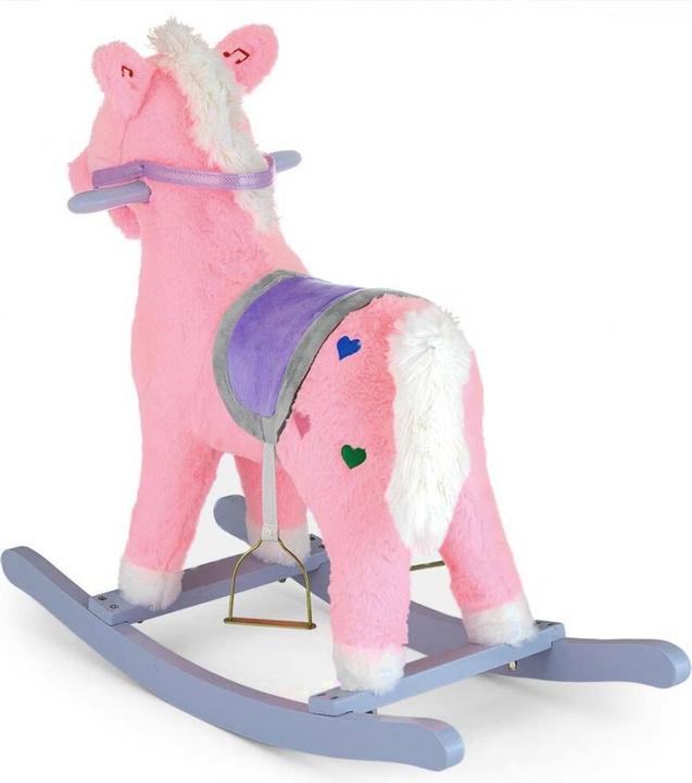 Actual product image Mally Rocking horse patch pink Milly