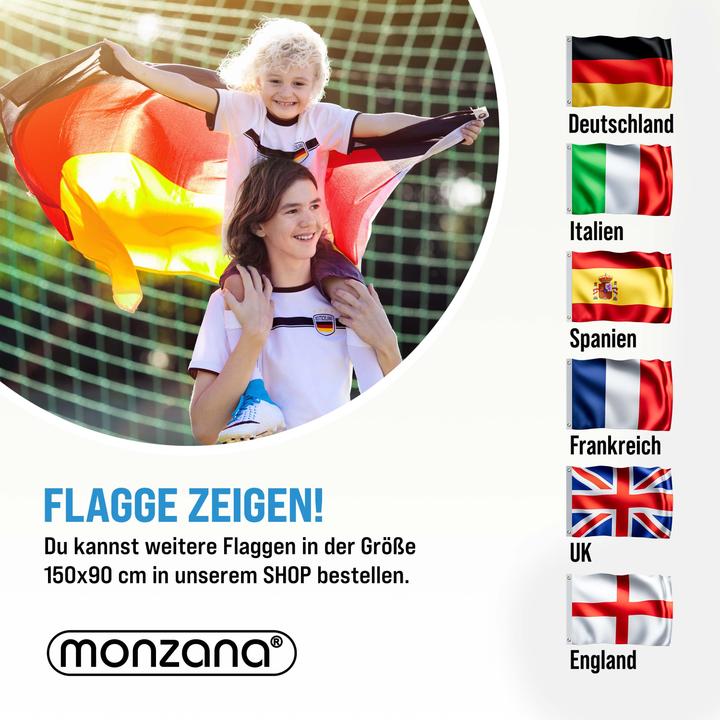 Produktbild Monzana Alu Fahnenmast 6,50m
