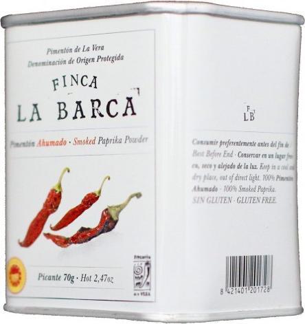Produktbild La Vera La Barca scharfes Paprikapulver (Pimentón Picante) (70 g)