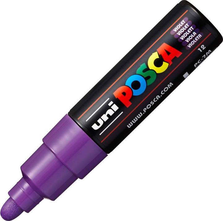 Produktbild Posca Medium Marker PC-7M (Lila, 5.50 mm, 1 x)