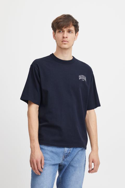 Actual product image Casual Friday CFTue tee with small chest embroidery - 20504815 (XL)