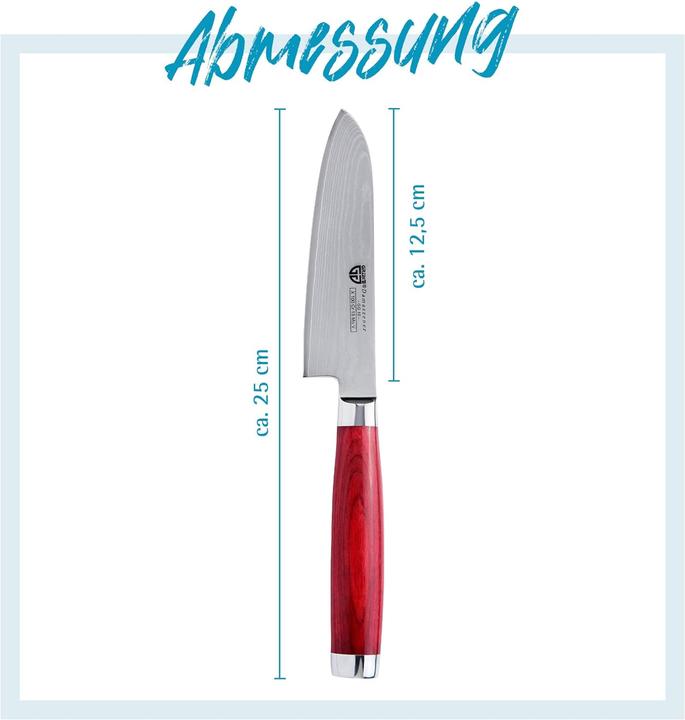 Produktbild Gräwe Damastmesser 12.5cm Klinge (12.50 cm)