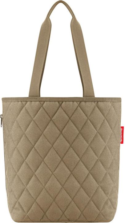 Actual product image reisenthel Bag Classic Shopper M Rhombus Olive