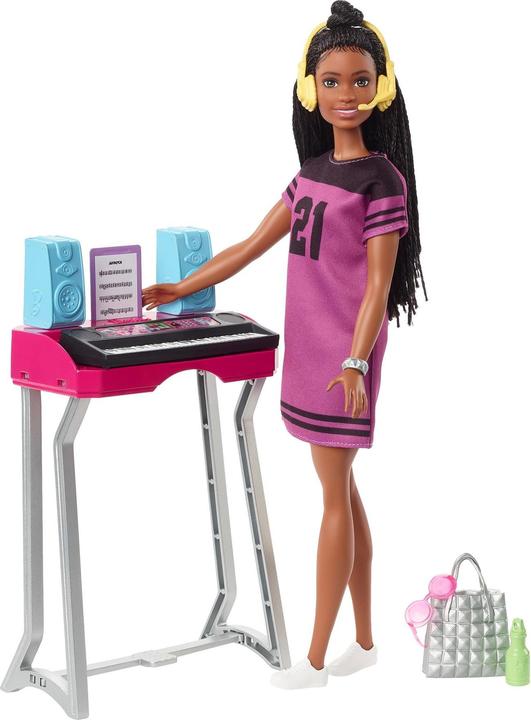 Barbie Big City, Big Dreams Brooklyn Aufnahmestudio Spielset mit Puppe