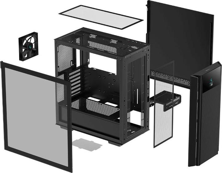 Actual product image Deepcool CH510 Mesh Digital (mATX, Mini-ITX, ATX, E-ATX)