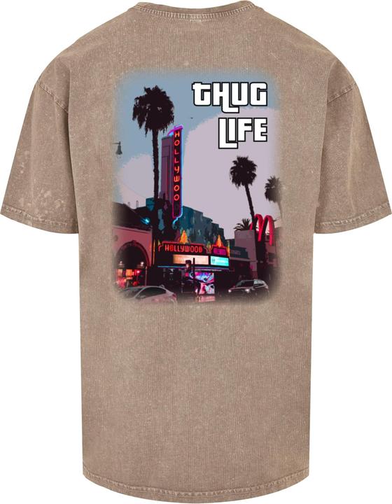 Actual product image Merchcode Grand Thug Life Acid Washed Heavy Oversize Tee - 118069 (XL)